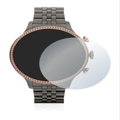 upscreen Screen Protector Film compatible with Fossil Gen 6 (42mm) - 9H Glass Protection, Extreme Scratch Resistant