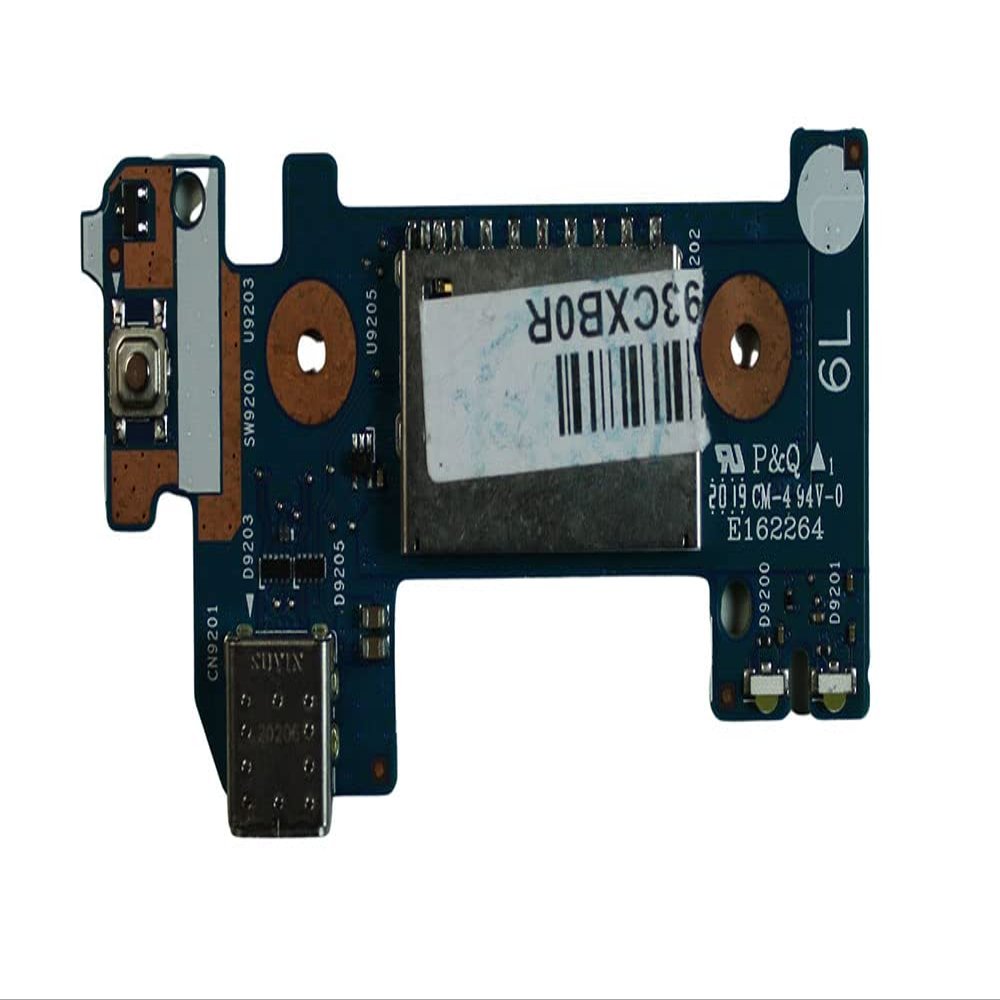 Power4Laptops Replacement Laptop Power Button Board Compatible with HP Home 14-cf3048la