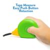 Handy Famm 8ft Green Bird Tape Measure for Kids  STEM Educational Tool with Level, Protractor, Retractable Design - DIY Construction Toy, Child-Safe Measuring Tapes, Gift for Boys & Girls 3+ view 4