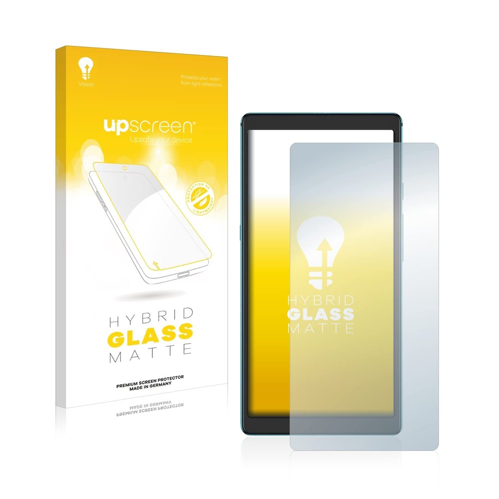 upscreen Matte Screen Protector Glass Film compatible with Hisense Touch Lite - Anti-Glare, Anti-Fingerprint, 9H Glass Protection