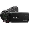 Minolta Camcorder - 4K Ultra HD, 30MP Photos, Night Vision with IR LEDs, 16X Zoom, Time Lapse, Anti-Shake, Touchscreen, MP4 Format, CMOS Sensor, HDMI USB Output, SD Slot (Black) view 1