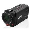 Minolta Camcorder - 4K Ultra HD, 30MP Photos, Night Vision with IR LEDs, 16X Zoom, Time Lapse, Anti-Shake, Touchscreen, MP4 Format, CMOS Sensor, HDMI USB Output, SD Slot (Black) view 4