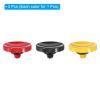 PATIKIL Camera Shutter Button, 3 Pack Soft Shutter Release Button Pure Copper Camera Button Concave, for Nikon for Fujifilm for Leica Red/Black/Yellow view 3