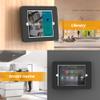 Beelta Tablet Wall Mount Compatible with 10.2 inch iPad 7 8 9 Gen, Lockable Secure Wall Mount view 3