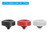 PATIKIL Camera Shutter Button, 3 Pack Soft Shutter Release Button Pure Copper Camera Button Carved, Red Silver Black for Nikon for Fujifilm for Leica view 3