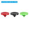 PATIKIL Camera Shutter Button, 3 Pack Soft Shutter Release Button Pure Copper Camera Button Concave, for Nikon for Fujifilm for Leica Red/Black/Green view 3