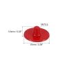 PATIKIL Camera Shutter Button, 4 Pack Soft Shutter Release Button Pure Copper Camera Button Convex Suitable for Nikon for Fujifilm for Leica DSLR/SLR Camera, Red view 2