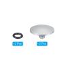 PATIKIL Camera Shutter Button, 2 Pack Soft Shutter Release Button Pure Copper Camera Button Convex suitable for Nikon for Fujifilm for Leica DSLR/SLR Camera, Silver view 3