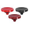 PATIKIL Camera Shutter Button, 3 Pack Soft Shutter Release Button Pure Copper Camera Button Concave, for Nikon for Fujifilm for Leica Dark Red/Red/Black view 1