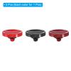 PATIKIL Camera Shutter Button, 3 Pack Soft Shutter Release Button Pure Copper Camera Button Concave, for Nikon for Fujifilm for Leica Dark Red/Red/Black view 3