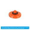 PATIKIL Camera Shutter Button, 2 Pack Soft Shutter Release Button Pure Copper Camera Button Concave Suitable for Nikon for Fujifilm for Leica DSLR/SLR Camera, Orange view 4