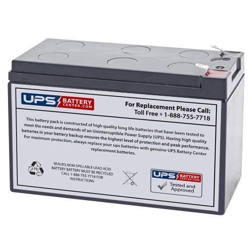 12V 7.2Ah F2 Sealed Lead Acid Replacement Battery for Ecoxgear EcoTundra GDI-EXTNDR210 Portable Bluetooth Speaker by UPSBatteryCenter
