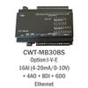 CWT-MB308S 16AI+4AO+8DI+6DO RJ45 Modbus Io Acquisition Module view 2