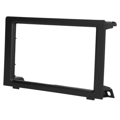 2 DIN Facia Trim, Navigation Fascia Central Control Stereo Radio DVD Panel for Saab 9-3 2007-2010
