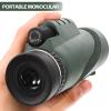 BESPORTBLE Monocular Telescope Wide Angle Lens and for Bird Watching Hunting Camping and Outdoor Activities Includes Smartphone Adapter and Tripod view 3