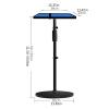 HIHELO Tripod for Projector Projector Mount Stand Projector Floor Stand Metal Multifunction Stand with Tray Adjustable Length 31.5 to 59in Load 11.02lbs DJ Stand view 2