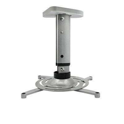 ARZARF Projector Mount Stand Universal Full Motion Tilt Swivel Projector Ceiling Mount Bracket Rack Projector Brackets Projector Stand (Color : Silver)