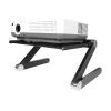 ARZARF Projector Mount Stand Projector Mount Stand Desktop Projector Stand Length 15 inch Adjustable Height for Home and Office Projector Black Projector Stand view 1