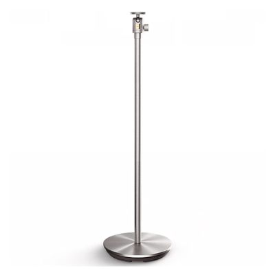 ARZARF Projector Mount Stand Projector Mount Stand Projector Floor Stand Angle Adjustable Projectors Stand 360Swivel Ball Head with Height 12 to 40 in Silver Projector Stand