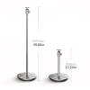 ARZARF Projector Mount Stand Projector Mount Stand Projector Floor Stand Angle Adjustable Projectors Stand 360Swivel Ball Head with Height 12 to 40 in Silver Projector Stand view 2