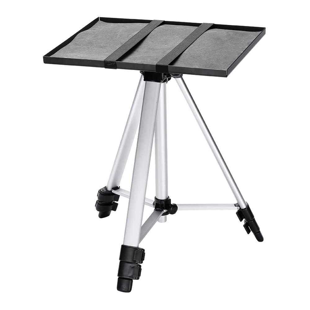 ARZARF Projector Mount Stand Projector Mount Adjustable Tripod Projector Stand Aluminum Multi-Function Stand Adjustable Height 16 to 54 Inch with Carrying Bag Projector Stand
