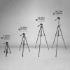 ARZARF Projector Mount Stand Projector Mount Stand Adjustable Travel Video Tripod with Cell Phone Holder Lightweight Camera Mount Tripod Stand with Carry Bag Projector Stand view 2