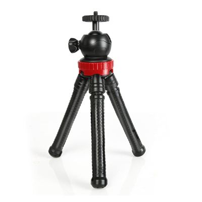 ARZARF Projector Mount Stand Projector Mount Stand Mini Tripod Projector Mount with 360 Degrees Rotatable Heads Mount with Metal Ballhead for Camera(Black) Projector Stand