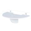 ARZARF Projector Mount Stand White Projector Stand Bedroom Bedside Wall-Mounted Projector Rack Living Room Office Punch-Free Projector Tray Bracket Projector Stand view 1