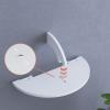 ARZARF Projector Mount Stand White Projector Stand Bedroom Bedside Wall-Mounted Projector Rack Living Room Office Punch-Free Projector Tray Bracket Projector Stand view 3