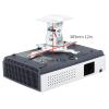 ARZARF Projector Mount Stand Projector Mount Projector Ceiling Mount Bracket with Adjustable Extendable Arms Rotating Swivel Tilt and Low Profile Mount White Projector Stand view 2