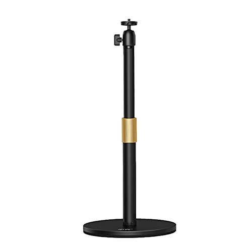 ARZARF Projector Mount Stand Adjustable Height Projector Bracket Stand Screw Holes Phone Camera Hold Projector Bracket Projector Stand