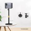 ARZARF Projector Mount Stand Adjustable Height Projector Bracket Stand Screw Holes Phone Camera Hold Projector Bracket Projector Stand view 2