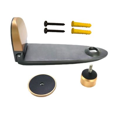 ARZARF Projector Mount Stand Projector Wall Mount Folding Projector Hanger Universal Projector Wall Bracket Aluminum Alloy Stand Holder Projector Stand (Color : Gold)