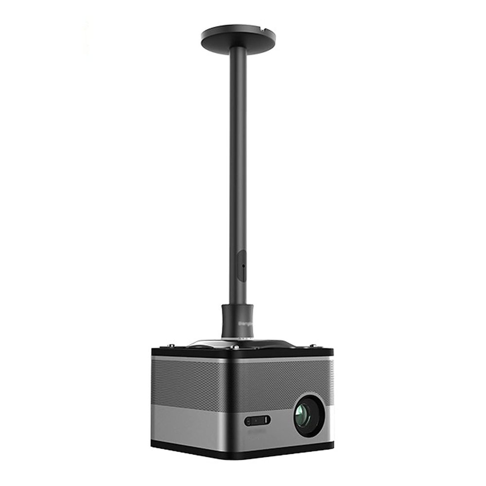 ARZARF Projector Mount Stand Projector Mount Wall or Ceiling Bracket with Adjustable Height Extendable Arms Projection Mount for Different Size Projector Black Projector Stand
