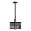 ARZARF Projector Mount Stand Projector Mount Wall or Ceiling Bracket with Adjustable Height Extendable Arms Projection Mount for Different Size Projector Black Projector Stand view 1