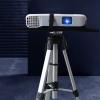 ARZARF Projector Mount Stand Projector Tripod Stand Aluminum Laptop Projector Stand Projector Floor Stand 16.9 to 45.3 Inch Adjustable Multi-Function Stand Projector Stand view 4