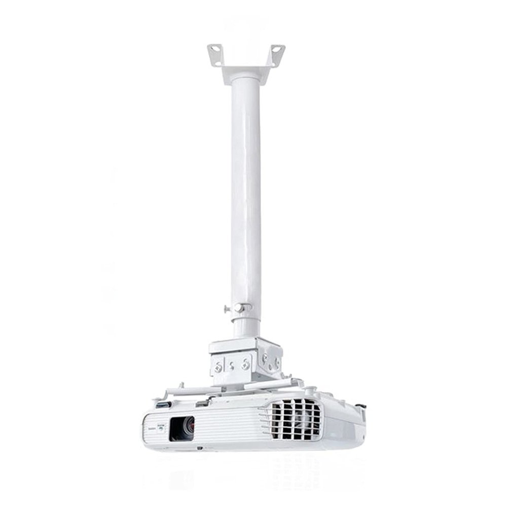 ARZARF Projector Mount Stand Ceiling Projector Mount Bracket with Adjustable Height and Extendable Arms Rotating Swivel Mount for Home and Office Projector Projector Stand