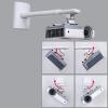 ARZARF Projector Mount Stand Projector Mount Extendable Telescopic Bracket Arm Fixing for Wall 33lbs Capacity Length 15.7 to 23.6in/40 to 60cm White Projector Stand view 4