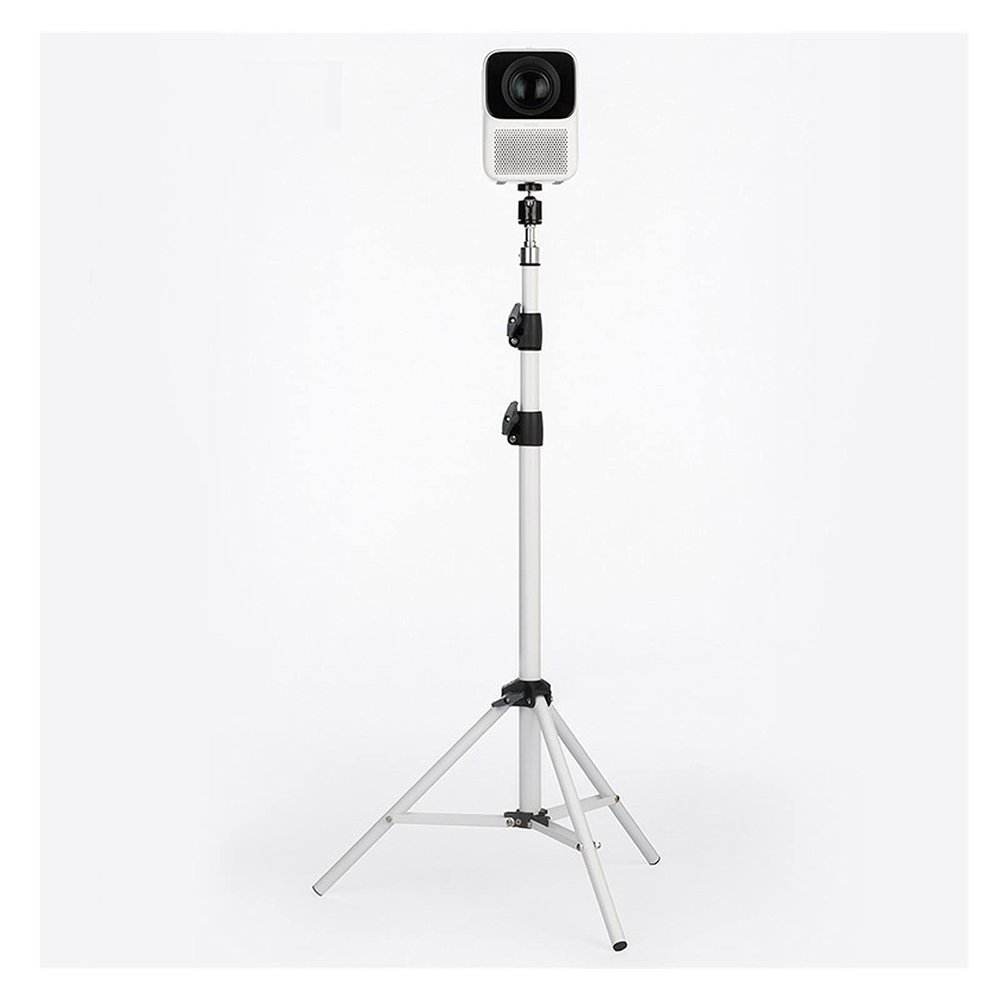 ARZARF Projector Mount Stand Projector Mount Tripod Projector Floor Stand Steel Height Extendable Length 23 to 67 Inch with 360 Swivel Ball Head for Projector Projector Stand