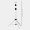 ARZARF Projector Mount Stand Projector Mount Tripod Projector Floor Stand Steel Height Extendable Length 23 to 67 Inch with 360 Swivel Ball Head for Projector Projector Stand view 2