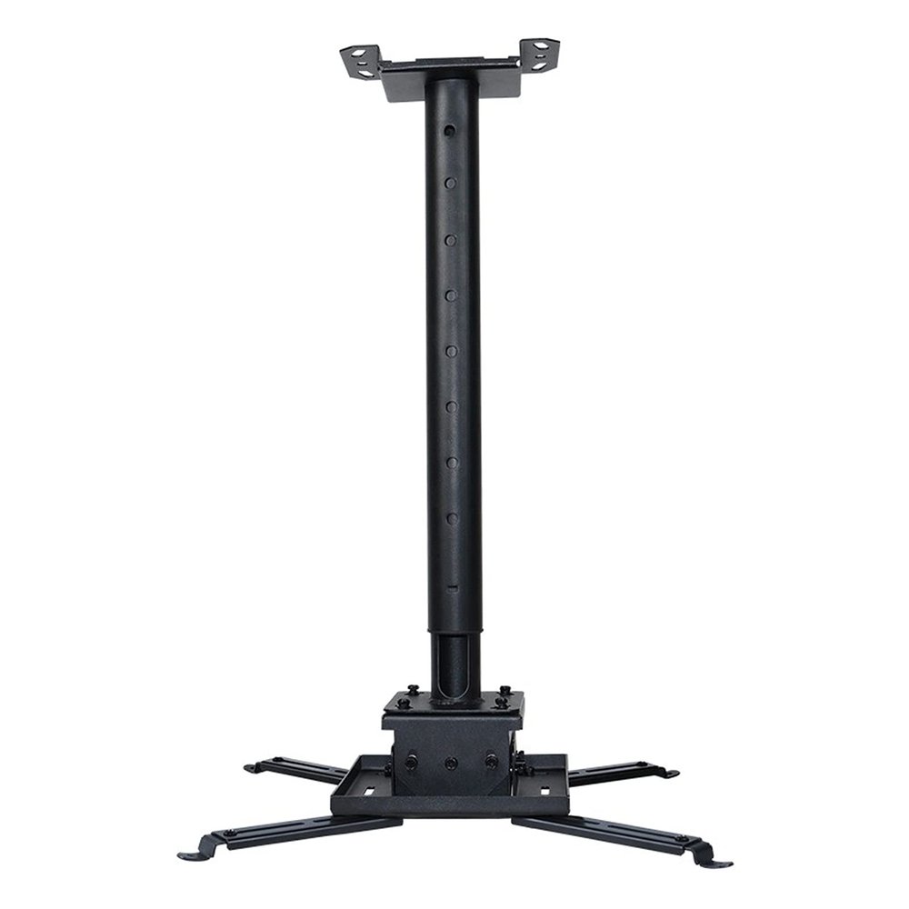 ARZARF Projector Mount Stand Projector Mount Shelf Extendable Projector Mount Ceiling Projector Mount Bracket with Adjustable Extension Pole Black Projector Stand