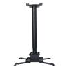 ARZARF Projector Mount Stand Projector Mount Shelf Extendable Projector Mount Ceiling Projector Mount Bracket with Adjustable Extension Pole Black Projector Stand view 1
