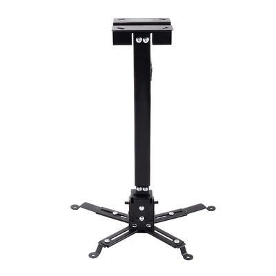 ARZARF Projector Mount Stand Adjustable Projector Wall Ceiling Mount Stand Projector Bracket Metal Holder Accessories Universal Projector Stand (Color : Black)