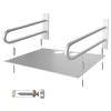 ARZARF Projector Mount Stand Projector Mount Shelf Desktop Projector Stand Wall Mount Bracket Holder for Home Theater Length 13 Inch Silver Projector Stand view 3