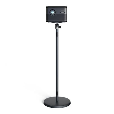 ARZARF Projector Mount Stand Projector Mount Stand Projector Floor Stand 360Swivel Ball Head with Height 15.75 Inch to 35.43 Inch for Projector Black Projector Stand