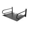 ARZARF Projector Mount Stand Projector Mount Wall Desktop Projector Stand Wall Mount Bracket Holder for Home and Office Projector Length 13 Inch Black Projector Stand view 1