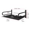 ARZARF Projector Mount Stand Projector Mount Wall Desktop Projector Stand Wall Mount Bracket Holder for Home and Office Projector Length 13 Inch Black Projector Stand view 2