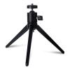 ARZARF Projector Mount Stand Projector Mount Stand Mini Tripod Projector Mount with 360 Degrees Rotatable Heads Mount with Metal Ballhead for Camera Black Projector Stand view 1