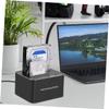 Hard Drive Docking Station for HDD and SSD Dual Bay Hard Drive Base with Us Plug External Hard Drive Dock for Easy and Backup view 2