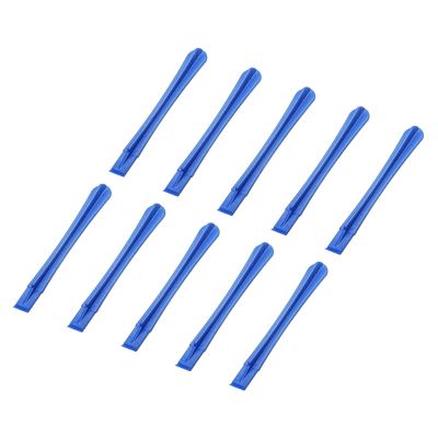 MECCANIXITY Plastic Spudger Pry Opening Repair Tools 10pcs for Mobile Phone PC Tablet Laptop LCD Screen Smart Phone Repair 85x8.5mm Blue